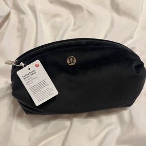 Feeling Ready Velour Pouch